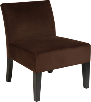 Name:Laguna Accent Chair Brushed Chocolate, Item id:8810_LAG51-B14 (Medium Image)