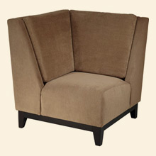Merge Corner Chair Easy Brownstone Thumbnail Image