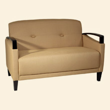 Main Street Loveseat Woven Wheat Thumbnail Image