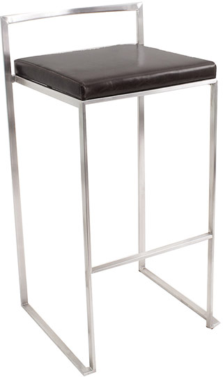 Name:Fuji Stacker Barstool Black, Item id:9110_BSBGFUJIBK (Medium Image)