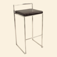 Fuji Stacker Barstool Black Thumbnail Image