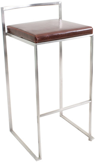 Name:Fuji Stacker Barstool Brown, Item id:9110_BSBGFUJIBN (Medium Image)
