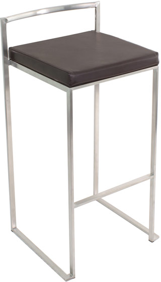 Name:Fuji Stacker Barstool Wenge, Item id:9110_BSBGFUJIWNG (Medium Image)