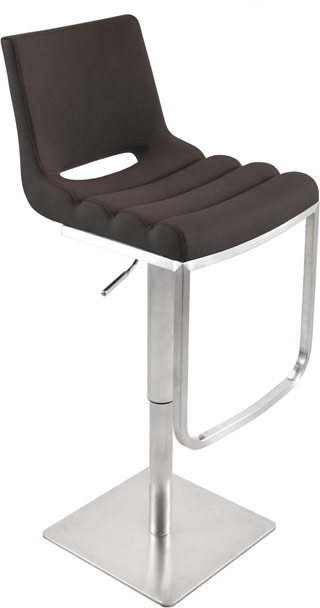Name:Espresso Ripple Barstool, Item id:9110_BSBGRIPLESP (Medium Image)