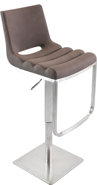 Name:Light Brown Ripple Barstool, Item id:9110_BSBGRIPLLTBN (Medium Image)