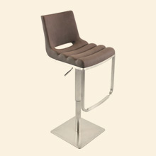 Light Brown Ripple Barstool Thumbnail Image