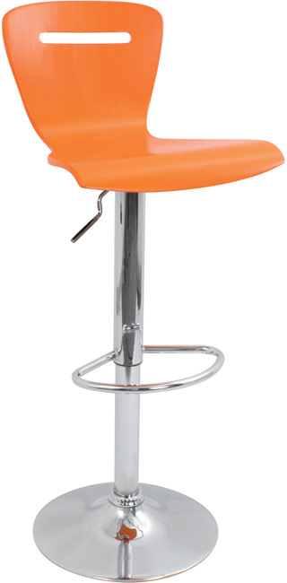 Name:H2 Barstool Orange, Item id:9110_BSH2O (Medium Image)