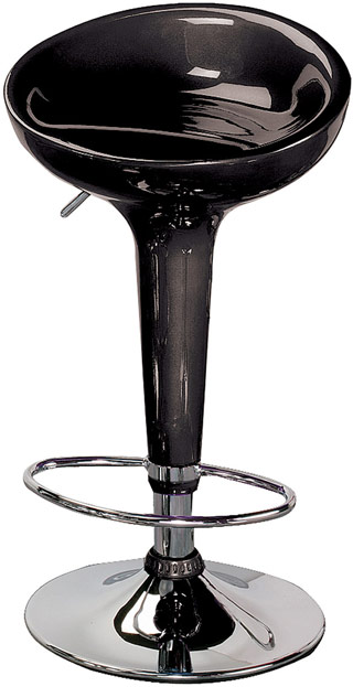 Name:Scooper Barstool Black, Item id:9110_BSSCOOPERLMBK (Medium Image)