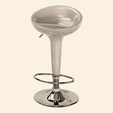 Scooper Barstool Silver Thumbnail Image