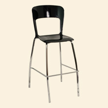 Tone Barstool Black Thumbnail Image