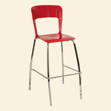 Tone Barstool Red Thumbnail Image