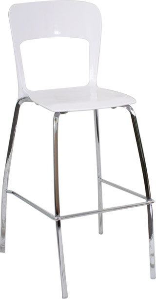 Name:Tone Barstool White, Item id:9110_BSTONEW (Medium Image)