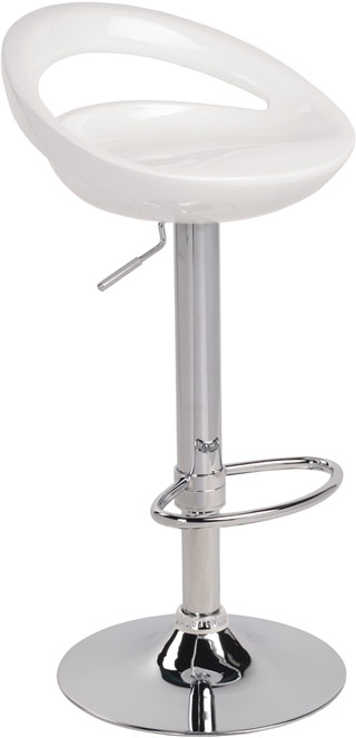 Name:Swizzle Barstool White, Item id:9110_BSTWSWZLW (Medium Image)