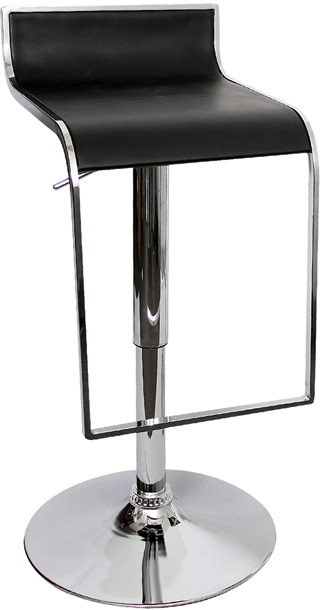 Name:Uptown Barstool Black, Item id:9110_BSUPTOWNBK (Medium Image)