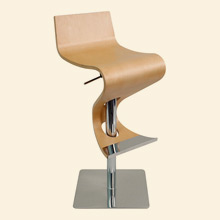 Wood Viva Barstool Natural Thumbnail Image