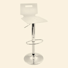 White Sparkle Barstool Thumbnail Image