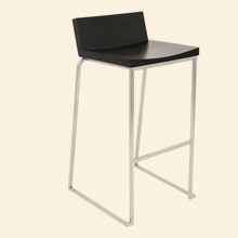 Black Zenn Barstool Thumbnail Image