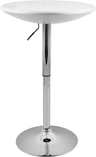 Name:Sleek Bar Table White, Item id:9110_BTAWSLKW (Medium Image)