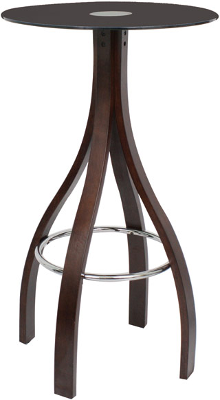 Name:Champagne Bar Table Wenge, Item id:9110_BTCHMPGN (Medium Image)