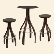 Champagne Bar Set Wenge Thumbnail Image