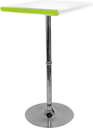 Name:Mojito Bar Table White Green, Item id:9110_BTMOJWGN (Medium Image)