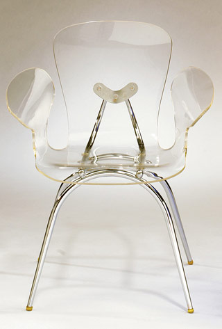 Name:Clear Acrylic Cradle Chair, Item id:9110_CHRCRADLEC (Medium Image)