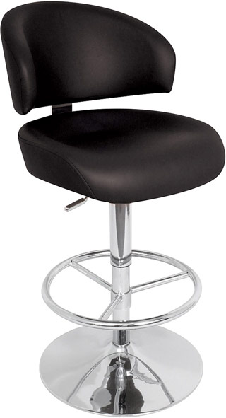 Name:Regent Barstool Black, Item id:9110_HJREGENTBK (Medium Image)
