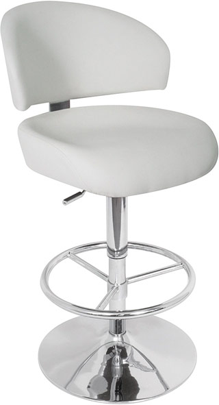 Name:Regent Barstool White, Item id:9110_HJREGENTW (Medium Image)