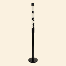 Black Wax Motion Floor Lamp Thumbnail Image