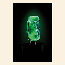 Mini Moai Electra Blue Green Thumbnail Image