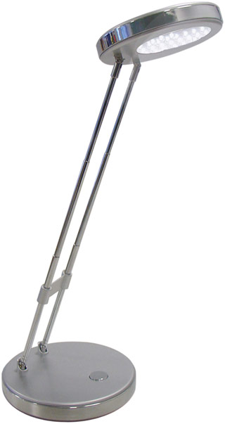 Name:LED Folding Lamp Silver, Item id:9110_LSFOLDLEDSV (Medium Image)