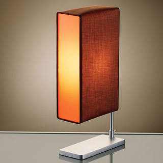 Name:Vivid Table Lamp Brown Rose, Item id:9110_LSVIVIDBNRS (Medium Image)