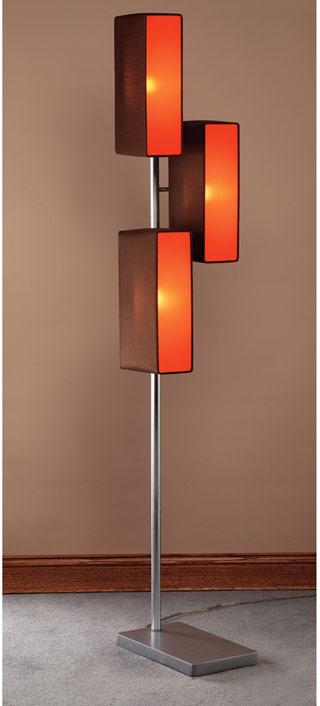 Name:Vivid Floor Lamp Brown Rose, Item id:9110_LSVIVIDFLBNR (Medium Image)