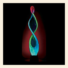 Infin-8 Electra Lamp Blue Multi Thumbnail Image