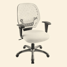 White Cyber Office Chair Thumbnail Image