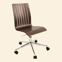 Bentley Wenge Wood Office Chair Thumbnail Image