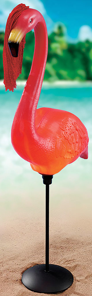 Name:Flamingo Lamp Red Hair, Item id:9110_YDFLAMINGOR (Medium Image)