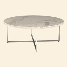 Temptation Round Marble Coffee Table 8CF007B Thumbnail Image