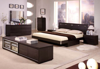 Name:Capri Modern Bed Group, Item id:9310_Capri_Set (Medium Image)