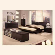 Capri Modern Bed Group Thumbnail Image