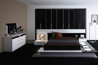 Name:Impera Modern-Contemporary lacquer platform bed, Item id:9310_impera_2 (Medium Image)
