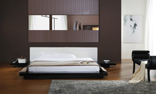 Name:Opal - Black Gloss Japanese Style Platform Bed, Item id:9310_opal-black-hi-rez (Medium Image)