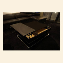 P209A - Modern Black Coffee Table Thumbnail Image