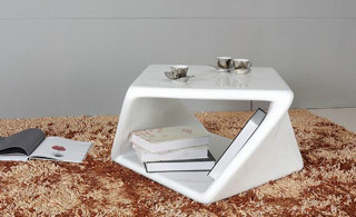 Name:TG-1151ET White End Table, Item id:9310_VGGUTG-1151ET (Medium Image)