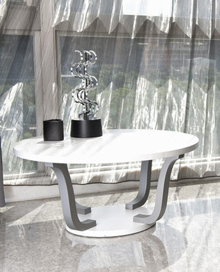 Name:Contemporary Style Round Coffee Table, Item id:9410_YNJ-901CT (Medium Image)