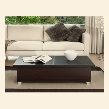 Contemporary Style Rectangular Coffee Table Thumbnail Image
