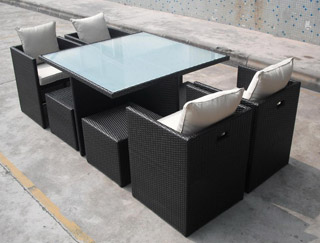 Name:Tosh Furniture Brown Dining Set, Item id:9910_TOS-GW0096SET (Medium Image)