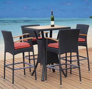 Name:Tosh Furniture Dark Brown Bar Set, Item id:9910_TOS-GW3061SET-C (Medium Image)