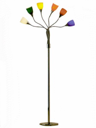 Name:Black Pearl Medusa Floor Lamp, Item id:12_Medusa_FLR_CRKD (Medium Image)