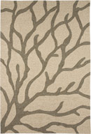 Coral Coastal Living CI09 White Rug